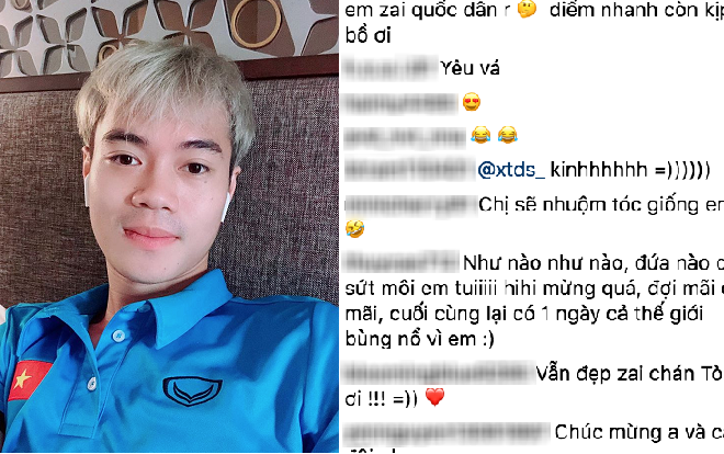 Văn Toàn đăng tấm ảnh đầu tiên sau khi lập công, dân mạng vào thả thính tới tấp Ảnh 2