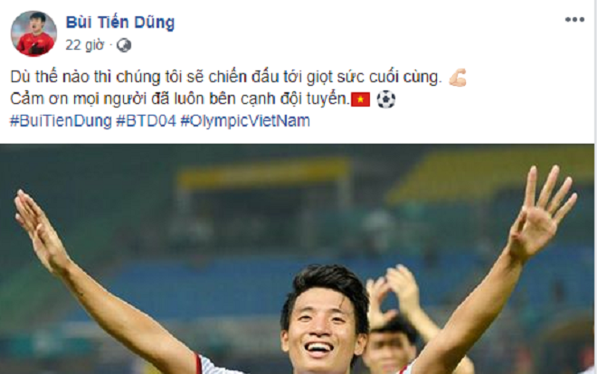 Chia sẻ đầy nhiệt huyết của các tuyển thủ Olympic Việt Nam trước giờ bán kết ASIAD 2018 Ảnh 2