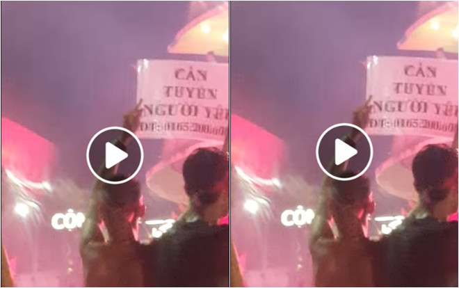 Giữa cơn bão tuần hành cảm ơn đội bóng ở hồ Gươm, chàng trai tranh thủ tuyển người yêu khiến dân mạng cười ngất Ảnh 2