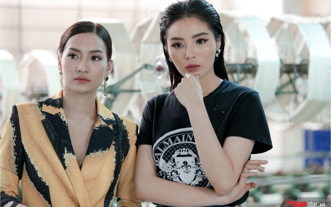 Tập 2 Siêu mẫu Việt Nam: Mặc váy siêu ngắn, Kỳ Duyên vẫn lăn xả chỉnh dáng cho thí sinh Ảnh 2