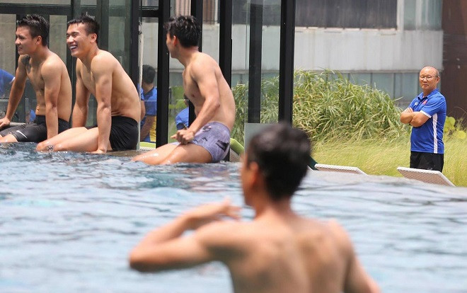 Xúc động những hình ảnh không thể nào quên về đội tuyển U23 Việt Nam trong giải ASIAD 2018 Ảnh 2