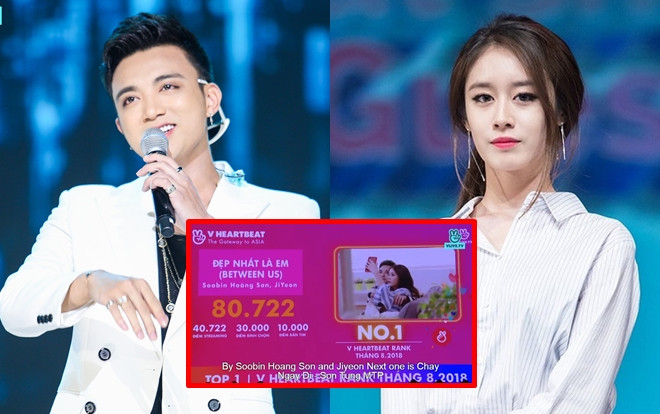 Fan hô vang tên Soobin Hoàng Sơn - Park Jiyeon sau màn 'bắt tay' vượt mặt Sơn Tùng tại 'V Heartbeat' Ảnh 2