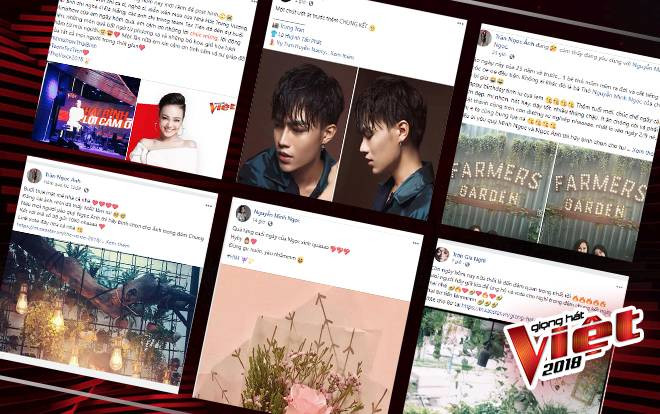 Trước thềm Gala chung kết The Voice 2018, Top 5 'chiến binh' chia sẻ gì trên facebook? Ảnh 2