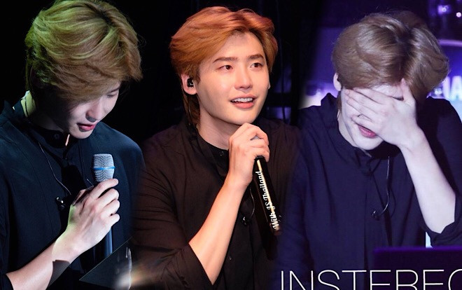 Lee Jong Suk nghẹn khóc tại fan-meeting (01/09) - 4 giờ sáng đăng clip đánh piano cảm ơn người hâm mộ Ảnh 2