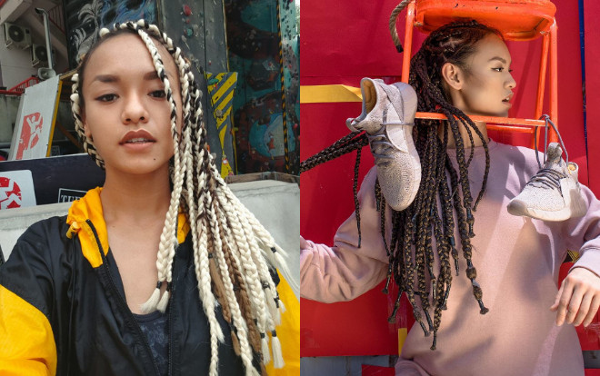 Không thua gì Hoàng Thùy, Mai Ngô cũng đang gây hoang mang với kiểu tóc dây thừng dị lập Ảnh 2