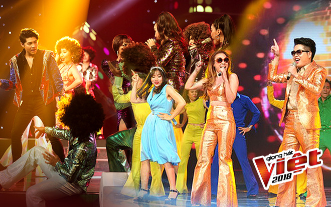 Team Noo Phước Thịnh tưng bừng hóa Boney M, fan nhớ nhung tiết mục 'chuẩn' ABBA của cô trò Mỹ Tâm - Đức Phúc Ảnh 2