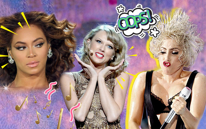 Sao USUK và loạt sự cố 'ngượng chín mặt': Té oành oạch, lộ hát nhép và nhiều hơn thế! Ảnh 2