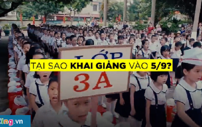 Tại sao học từ tháng 8, khai giảng ngày 5/9? Ảnh 2