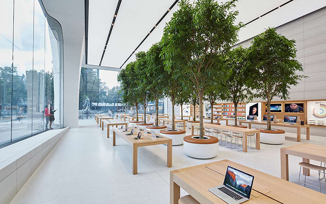 Bí mật khiến ai cũng phải bất ngờ về những chiếc bàn gỗ trong tất cả cửa hàng Apple Store Ảnh 2