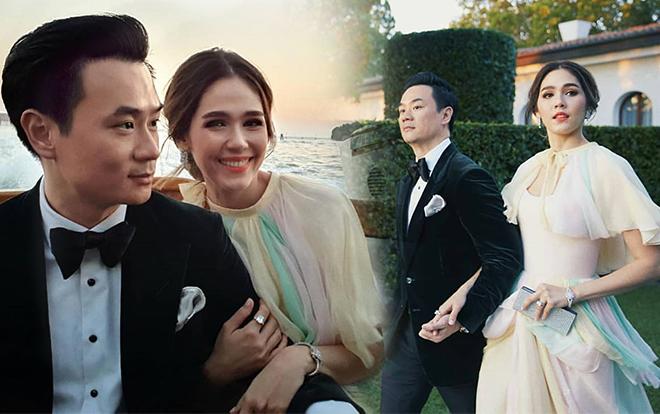 LHP Venice 2018: Chompoo Araya rạng rỡ khoe sắc, cùng chồng tỷ phú ‘trốn con’ hẹn hò lãng mạn Ảnh 2