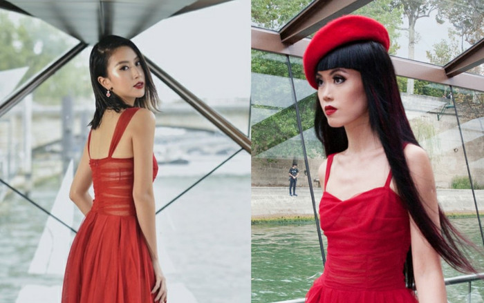 Quỳnh Anh Shyn sang chảnh ngồi ghế đầu dự fashion show của Jessica Minh Anh tại Paris Ảnh 2