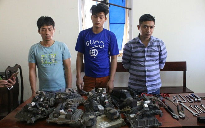 Bắt băng cướp chuyên trộm hộp đen xe container liên tỉnh Ảnh 2