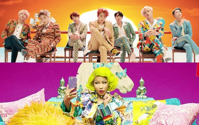 Quá hot: BTS 'đánh úp' MV Idol version có Nicki Minaj, cư dân mạng 'choáng' toàn tập Ảnh 2