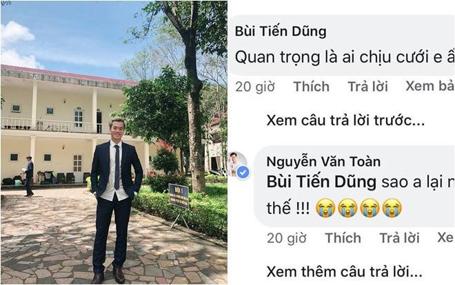 Thấy Văn Toàn ăn mặc bảnh bao tự hỏi cưới vợ được chưa, trung vệ Bùi Tiến Dũng bình luận 'phũ' thế này đây! Ảnh 2