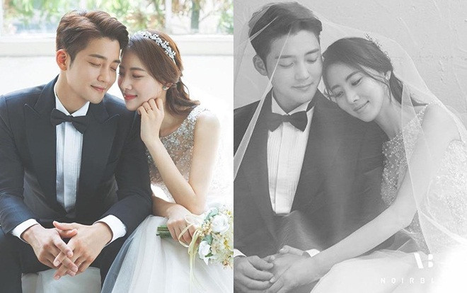 Diễn viên 'Thế giới hợp nhất' Kim Jin Woo kết hôn với 'mỹ nhân' tiếp viên hàng không - Cô dâu gây 'sốt' vì quá xinh Ảnh 2