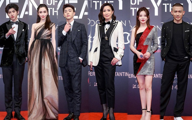 Sao 'Diên Hi công lược', Triệu Vy, Angela Baby khoe sắc bên 'mỹ nam' Đặng Luân và Thái Từ Khôn tại sự kiện Ảnh 2