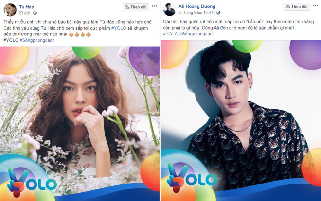 Đồng loạt các fashion icon như Tú Hảo, Bảo Anh đều thay ảnh với khung hình Yolo cực cool Ảnh 2