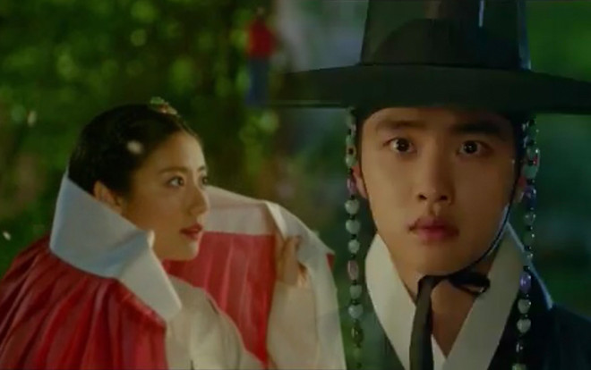 '100 Days My Prince' tập 1: D.O (EXO) trở thành thái tử, ngây người khi gặp lại Nam Ji Hyun! Ảnh 2