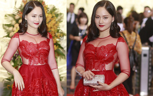 Lan Phương gây shock khi mặc váy xuyên thấu để lộ thân hình phốp pháp Ảnh 2