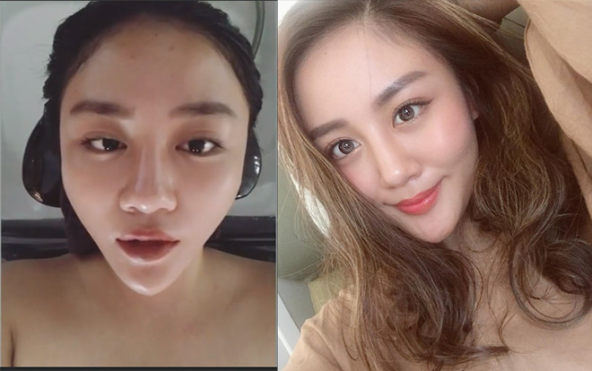 Văn Mai Hương khiến nhiều người giật mình với khuôn mặt dài ngoẵng kì lạ Ảnh 2