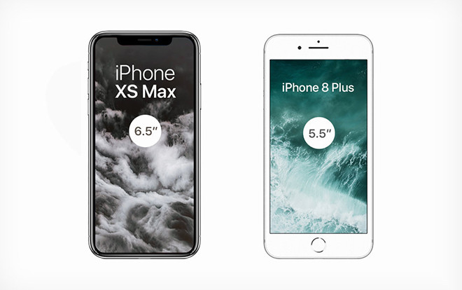 Sở hữu màn hình lớn chưa từng có trong lịch sử Apple, iPhone Xs Max sẽ to tới mức nào? Ảnh 2