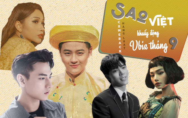 Tháng 9: Sao Việt đổ bộ và khuấy động Vbiz với đủ thể loại, đủ 'món ăn chơi' Ảnh 2