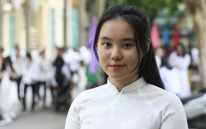 Nữ thủ khoa ngành Sư phạm Toán dạy bằng tiếng Anh Ảnh 2