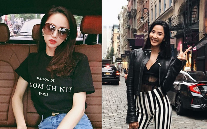 Hương Giang mặc đơn giản vẫn khí chất ngời ngời, Hoàng Thùy chân dài 'bất tận' nhờ quần suông Ảnh 2