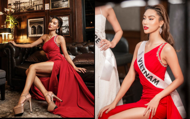 Sát giờ G, Khả Trang 'hạ đòn' bằng màn khoe chân dài lấn át đối thủ, cửa có sáng cho đại diện Việt? Ảnh 2