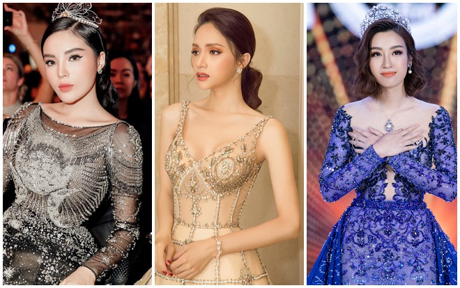 Cùng một tông trang điểm, Đỗ Mỹ Linh hóa dịu dàng, Kỳ Duyên toát lên sự quyền lực Ảnh 2