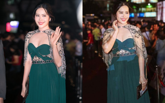 Không phải Tân hoa hậu Việt Nam 2018, Nam Em mới là cô gái gây xôn xao nhất đêm nay! Ảnh 2
