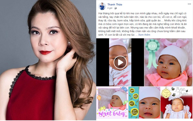 Làm mẹ ở tuổi tứ tuần, Thanh Thảo trải lòng xúc động sau hai tháng sinh con Ảnh 2