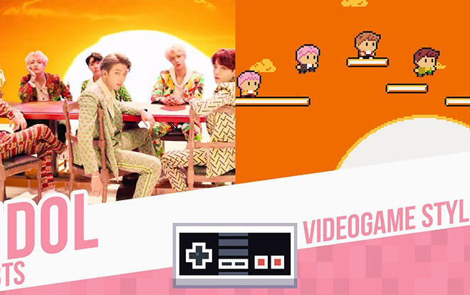 Xem ngay bản cover 'Idol' của BTS theo phong cách đồ hoạ 8-bit cực độc đáo và dễ thương Ảnh 2