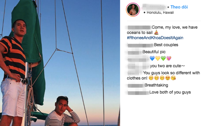 Bỏng mắt với những hình ảnh mới nhất của Hồ Vĩnh Khoa và chồng Ảnh 2