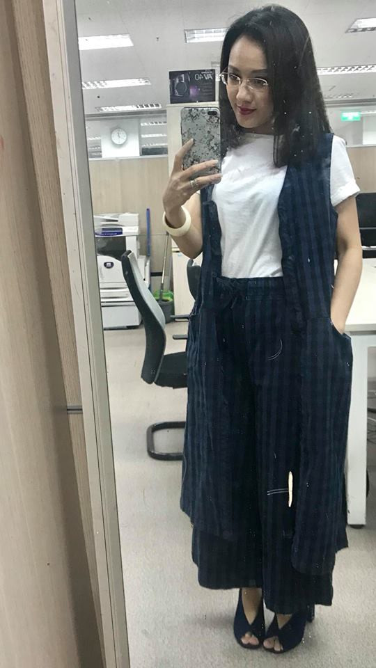 Gu thời trang dịu dàng ai ngắm cũng xiêu lòng của BTV 'quốc dân' Hoài Anh Ảnh 5