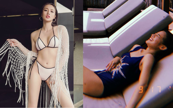 Cùng là áo tắm, Hoàng Yến Chibi dễ thương hết mức còn 'gái ế' Trương Nhi lại quá sức gợi cảm Ảnh 2