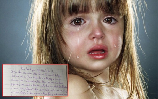 Bức thư của bé gái lớp 3 gửi bố mẹ ly hôn khiến những người làm cha làm mẹ bật khóc xót xa Ảnh 2
