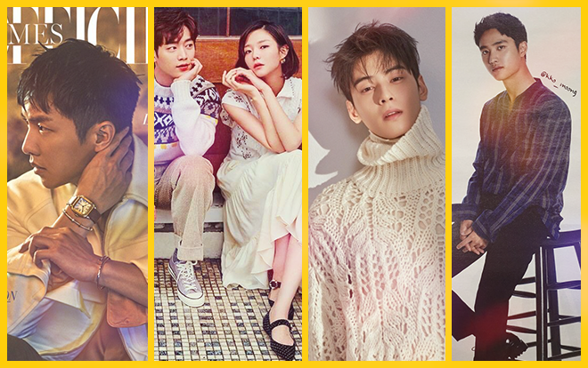 Không thể rời mắt khỏi ảnh đẹp của dàn mỹ nam Cha Eun Woo, D.O, Seo Kang Joon và Lee Seung Gi Ảnh 2