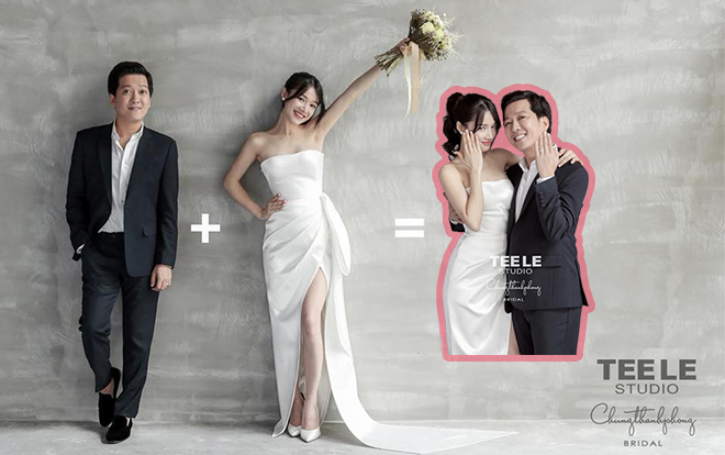 Trọn bộ ảnh cưới indoor của Trường Giang - Nhã Phương  khiến cư dân mạng 'bấn loạn' Ảnh 2