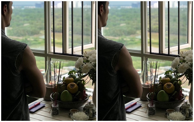 Khi đồng nghiệp nô nức đi cúng tổ nghề, Phạm Anh Khoa vẫn 'lẻ bóng' làm lễ một mình? Ảnh 2