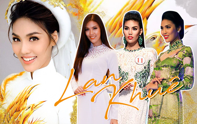 Lan Khuê và 4 lần mặc áo dài từ Siêu mẫu Việt Nam đến Miss World: Đẹp nhất vẫn là ngày làm cô dâu! Ảnh 2