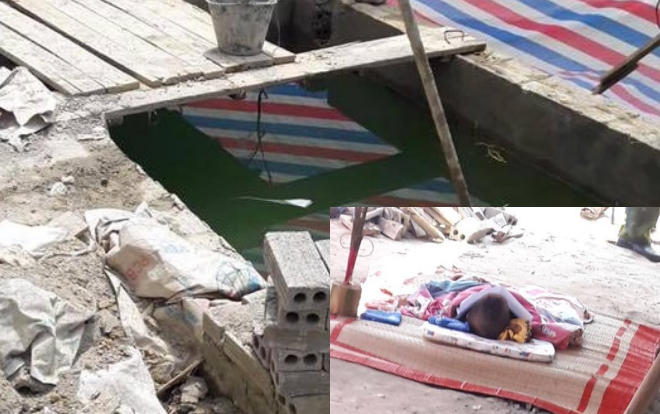 Đau lòng bé trai hơn 2 tuổi được phát hiện tử vong dưới hố ga của trường mầm non Ảnh 2