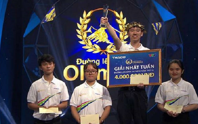Nam sinh Trần Phú lập kỳ tích với điểm số chung cuộc cao ngất ngưởng ở Đường lên đỉnh Olympia Ảnh 2