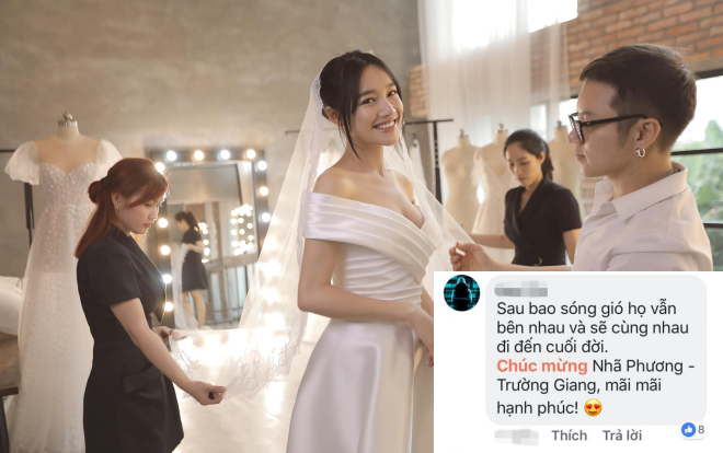 Trước giờ cưới, cộng đồng mạng 'rộn ràng' chúc phúc cho Nhã Phương và Trường Giang Ảnh 2