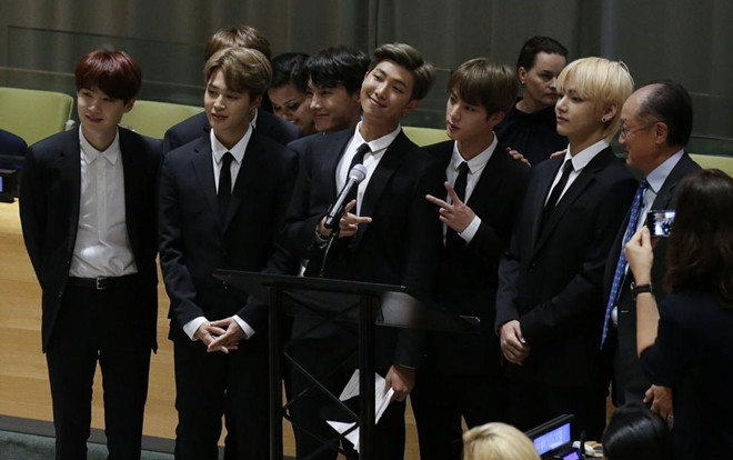 BTS làm rúng động toàn cầu với bài thuyết trình cảm xúc tại sự kiện 'Tuổi trẻ 2030' của Liên Hiệp Quốc Ảnh 2