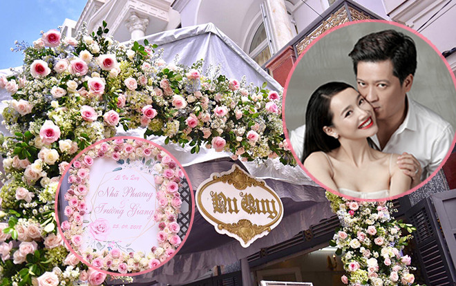 Hôn lễ Trường Giang - Nhã Phương: Nhà gái tràn ngập hoa hồng, không gian đậm chất đám cưới cổ tích Ảnh 2