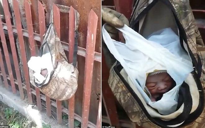 Người dân cứu sống bé sơ sinh bị bỏ rơi trong túi nilon Ảnh 2