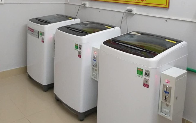 Có nơi đâu hào phóng như trường Đại học này - Sắm hẳn máy giặt, sấy phục vụ sinh viên ở Ký túc xá Ảnh 2