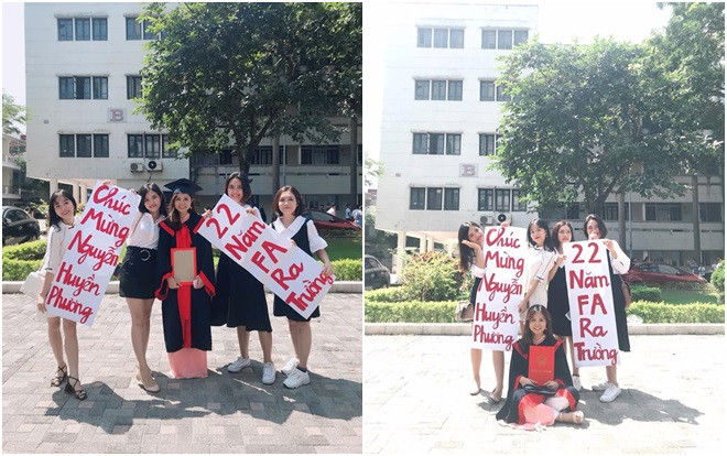 Gái ế 22 năm cuối cùng cũng tốt nghiệp Ngoại thương, hội bạn thân tặng ngay lời chúc không thể 'bá đạo' hơn! Ảnh 2