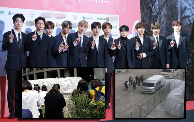 Netizen phản ứng trước 'lối đi kín mít' - cách mà WANNA ONE đối phó với nạn fan cuồng Ảnh 2
